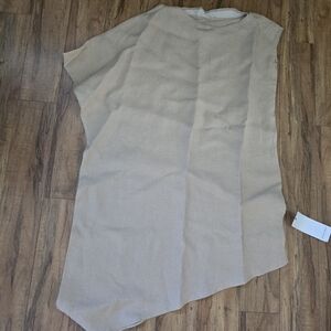 NWT Marcellamoda (Now Marcella NYC) 100% Linen Asymmetrical Dress